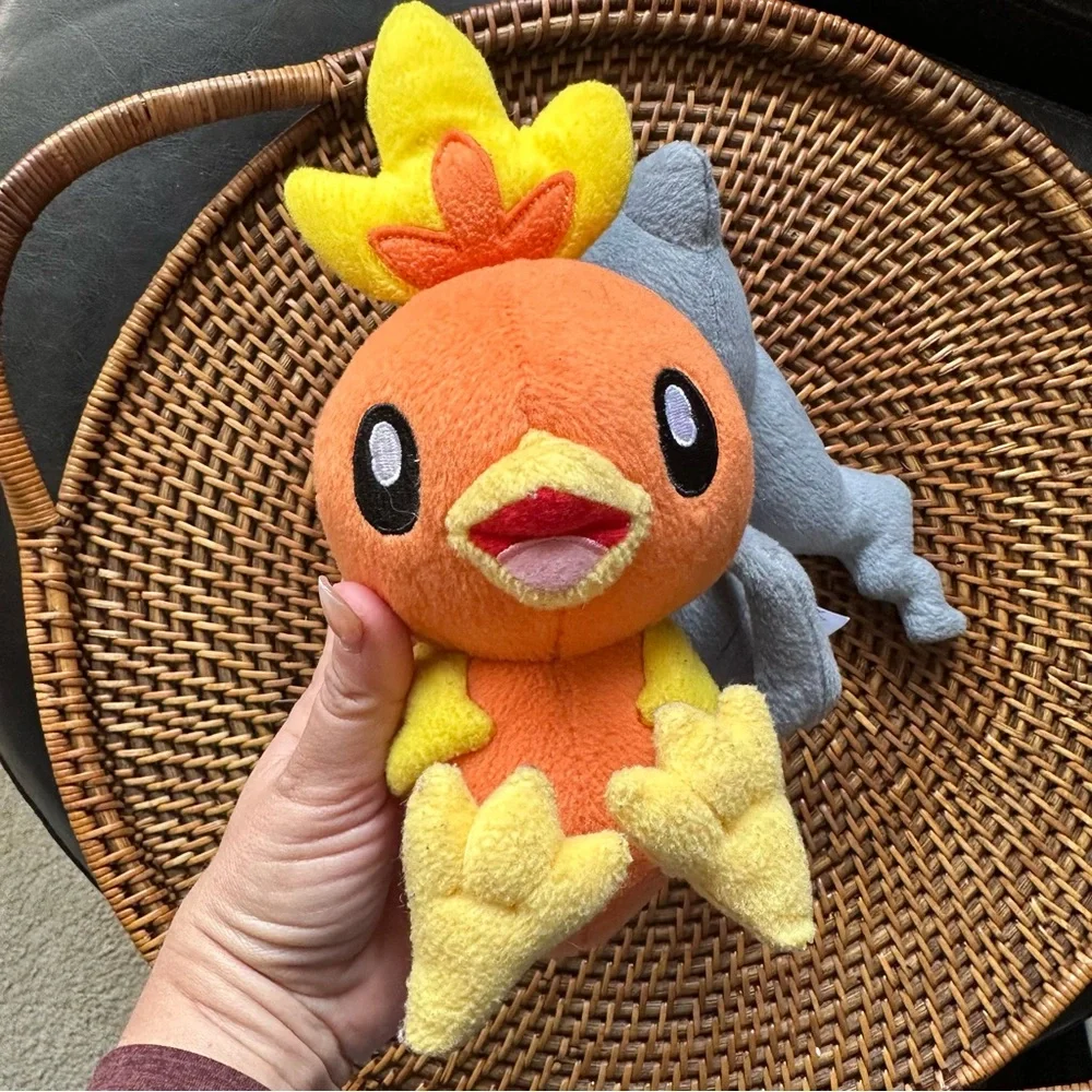Tomy Pokémon Set of 2 Plush “Banette” “Torchic” Pokemon Characters